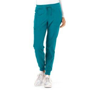 Cherokee® Heartsoul HS030 Women's Break On Through Jogger Scrub Pant - Teal